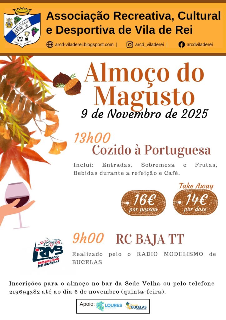 Almoço do Magusto - Vila de Rei