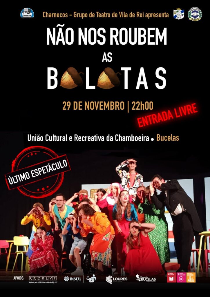 Teatro “Não nos Roubem as Bolotas”-Chamboeira