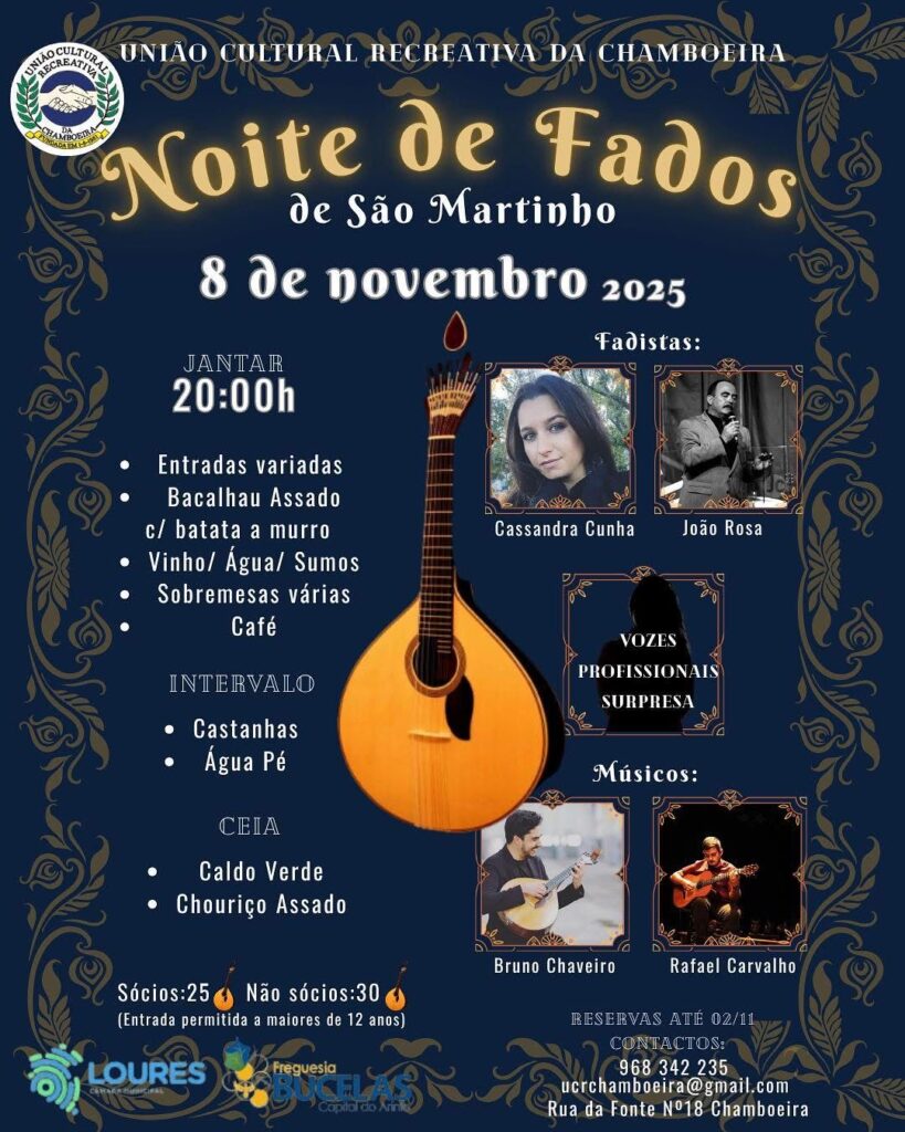 Noite de Fados - Chamboeira