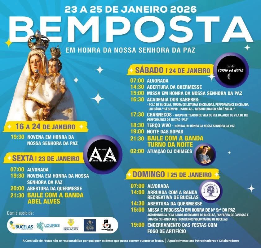 Festa em Honra da N.S. da Paz - Bemposta