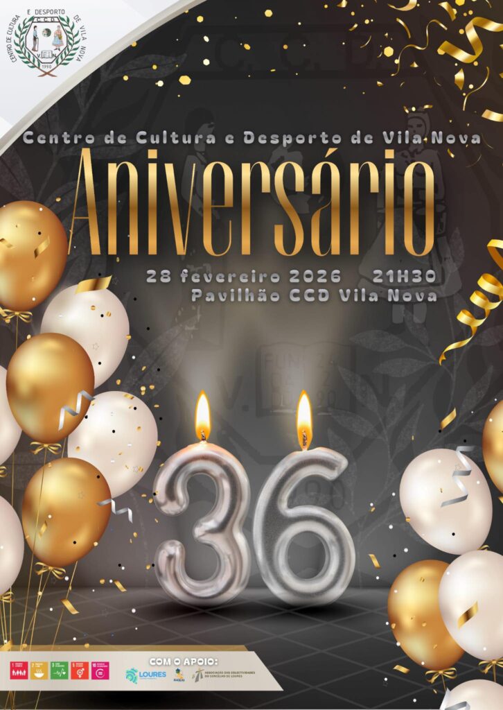 36º aniversário CCD Vila Nova