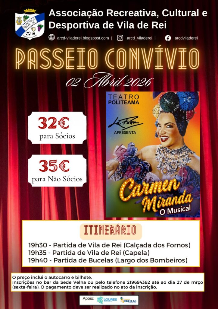 Passeio Convívio - Vila de Rei