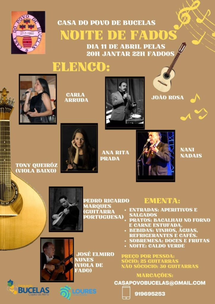 Noite de Fados - Casa do Povo de Bucelas