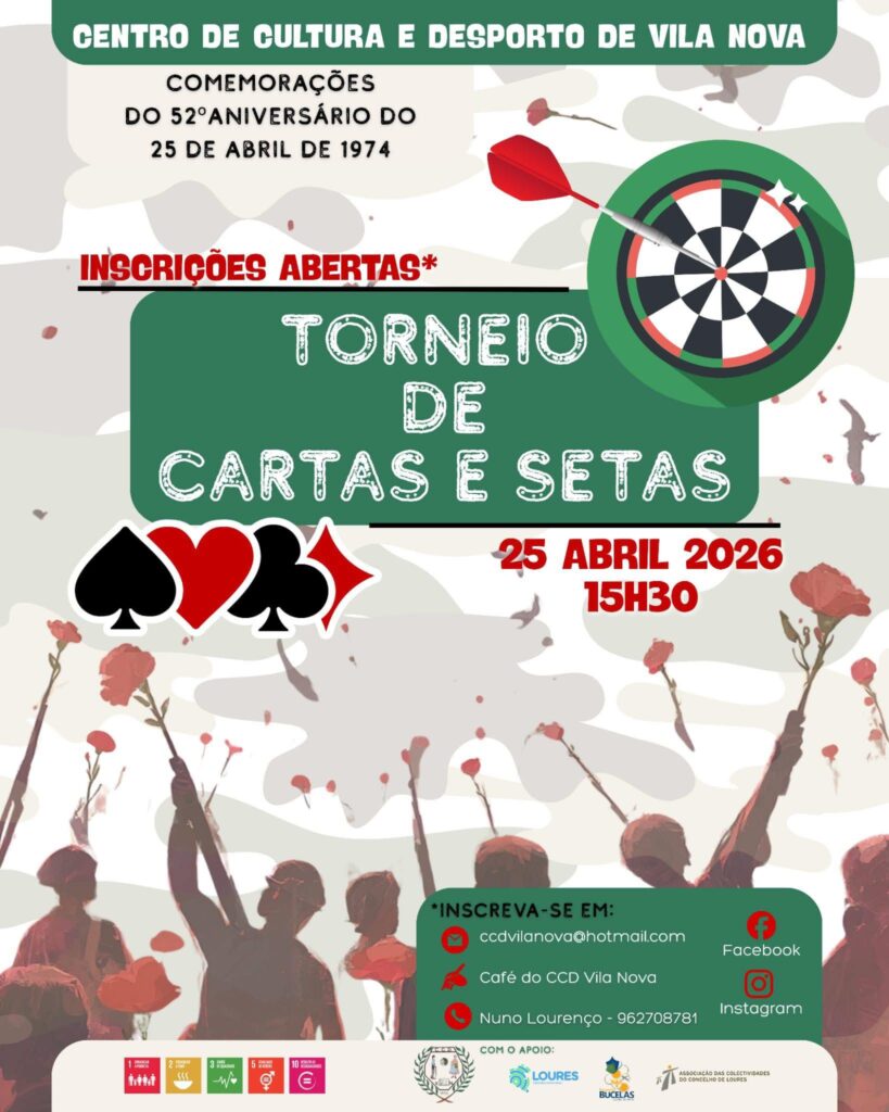 Torneio de Cartas e Setas - Vila Nova