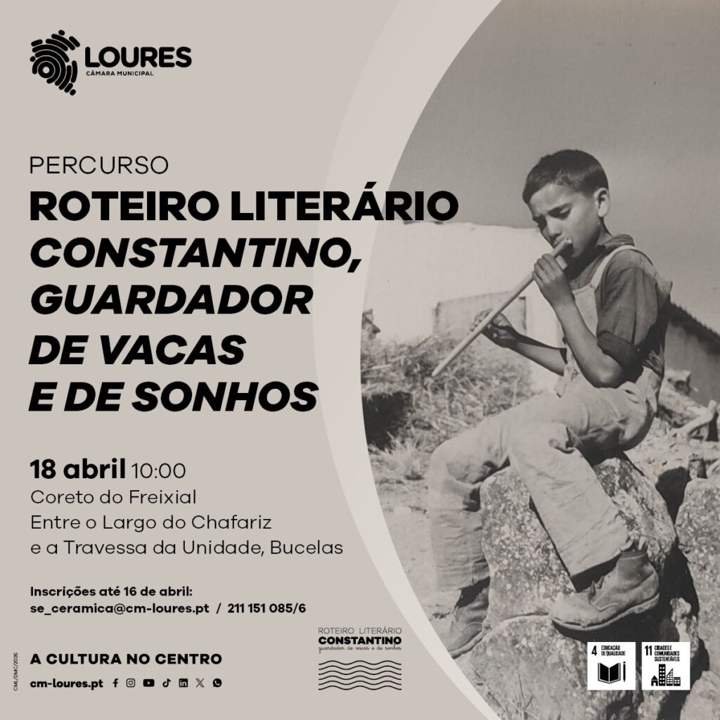 Roteiro Literário “Constantino, Guardador de Vacas e de Sonhos”