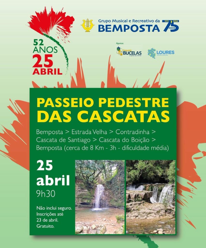 Passeio Pedestre das Cascatas