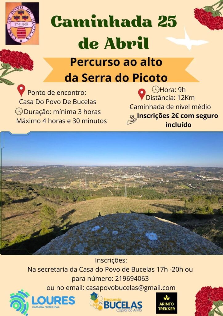 Caminhada 25 de Abril