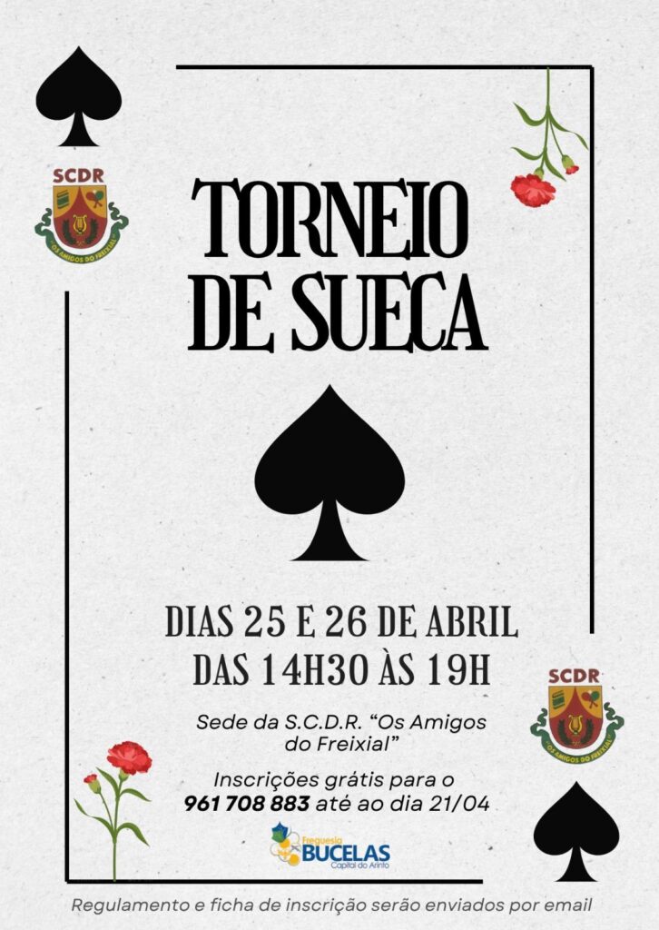 Torneio de Sueca - Freixial