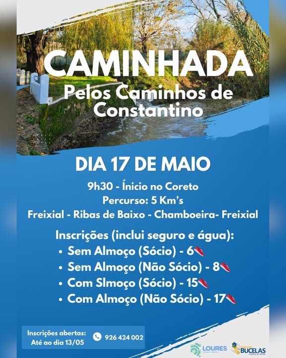 Caminhada Pelos Caminhos de Constantino - Freixial