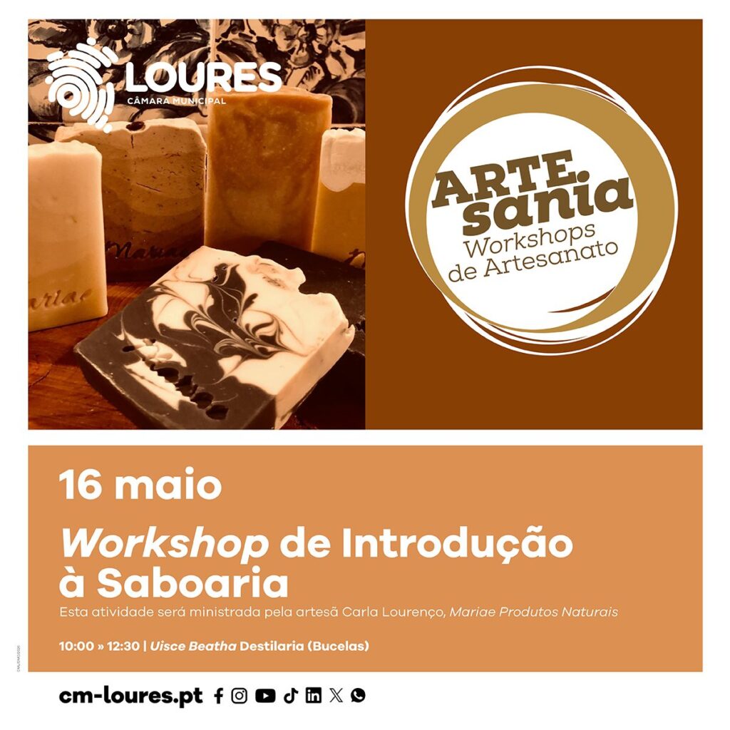 ARTEsania: Workshop de introdução à Saboaria
