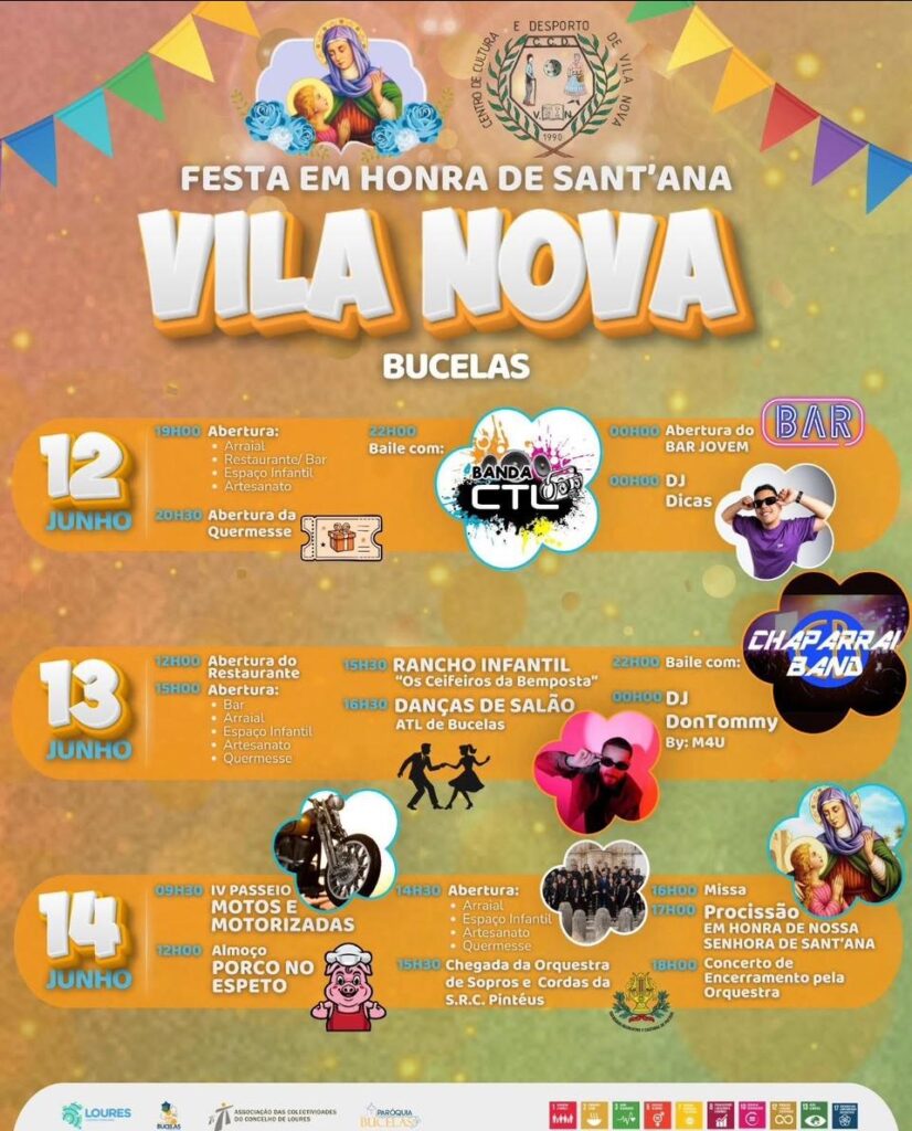 Festa em honra de Sant\'Ana - Vila Nova