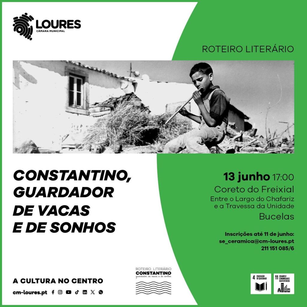Roteiro Literário “Constantino, Guardador de Vacas e de Sonhos”