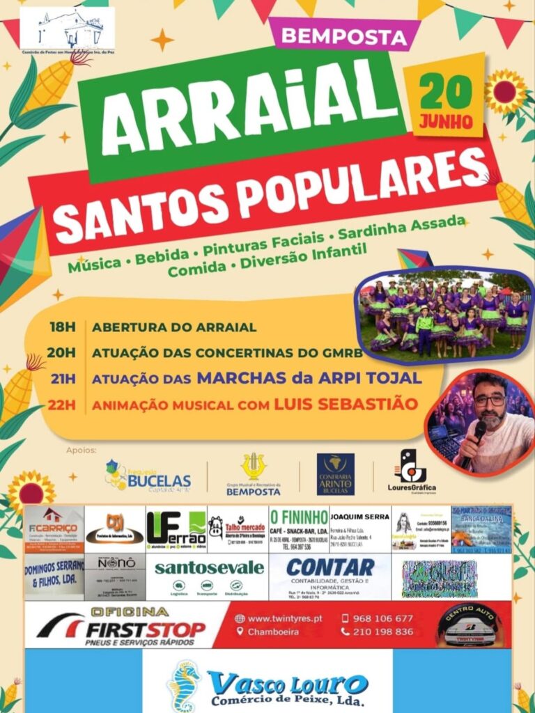 Arraial Santos Populares - Bemposta
