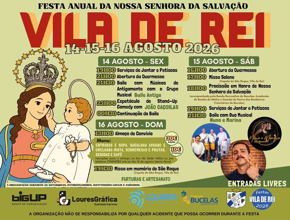 Festa Anual N. S. Salvação - Vila de Rei